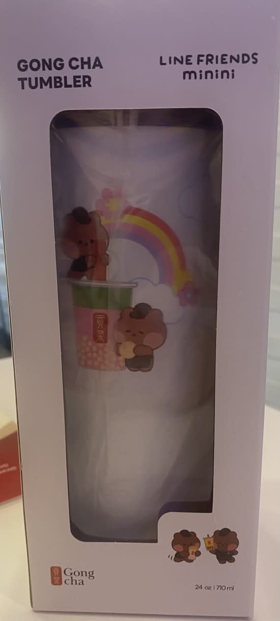 Line Friends Minini Tumbler in White