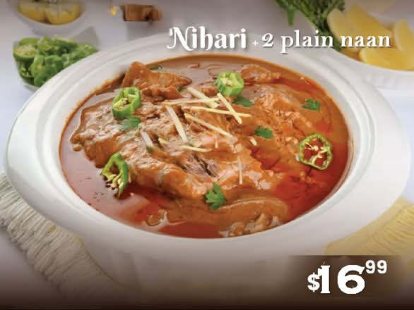 Nihari with 2 Plain Naan