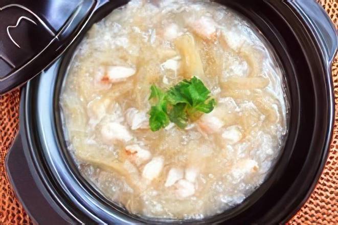 13. Fish Maw with Crab Meat Soup