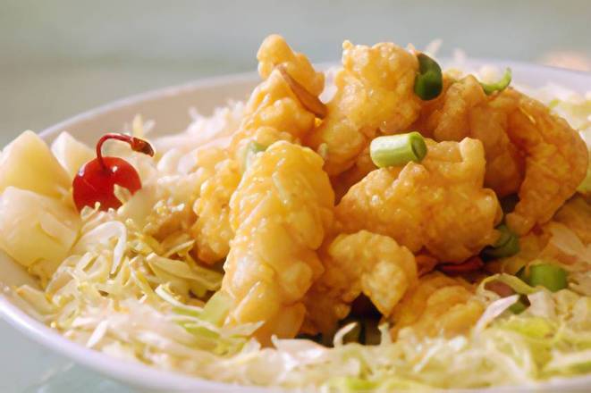 19. Deep Fried Spicy Squid with Rock Salt