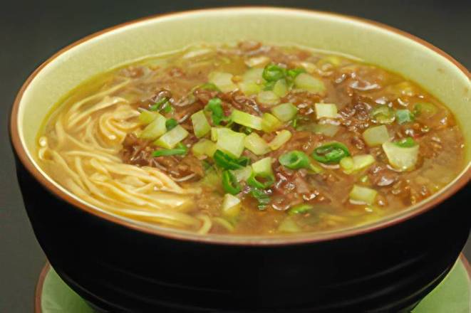 112. Noodle Soup with Beef and Celery Szechuan Style