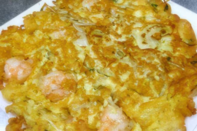 55. Egg Foo Yung with Shrimp