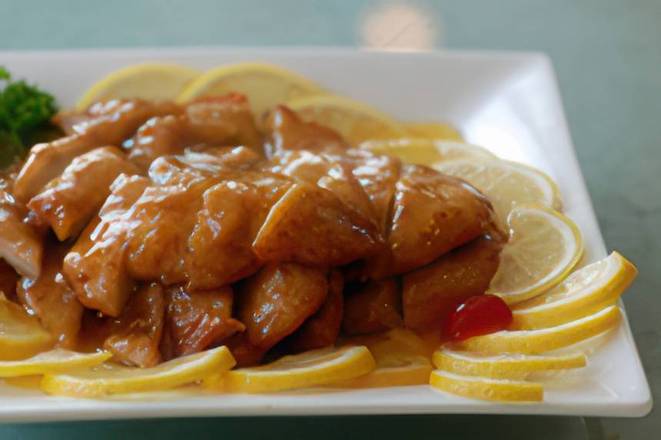 33. Cantonese Lemon Chicken (Sweet)