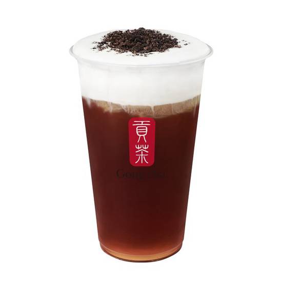 Oreo Milk Foam Black Tea