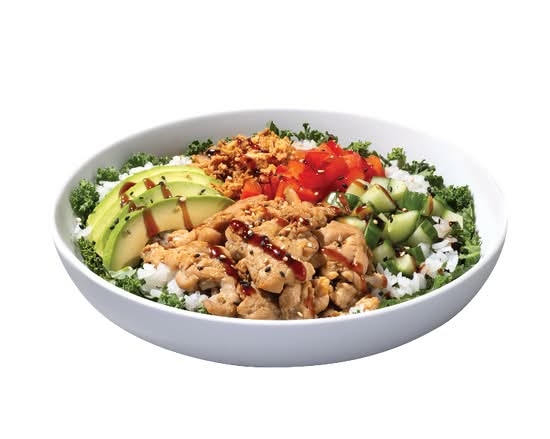 Saucy Chicken Poke Bowl