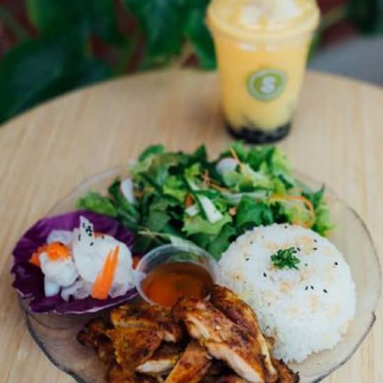 Riz poulet citronnelle / Lemongrass Chicken Rice