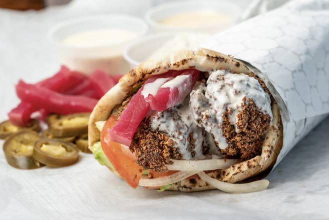 Jumbo Falafel Wrap