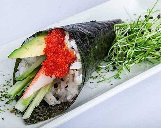 Tempura Shrimp Handroll (1 pc)