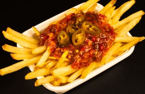 Spicy Sauced Fries