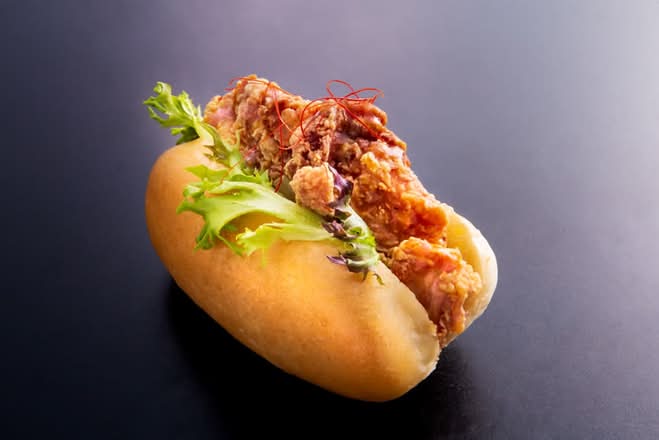 Karaage Hotdog