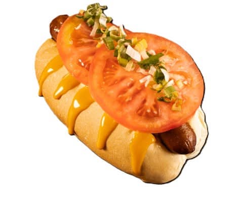 Vegan Tomato & Cheez Hotdog