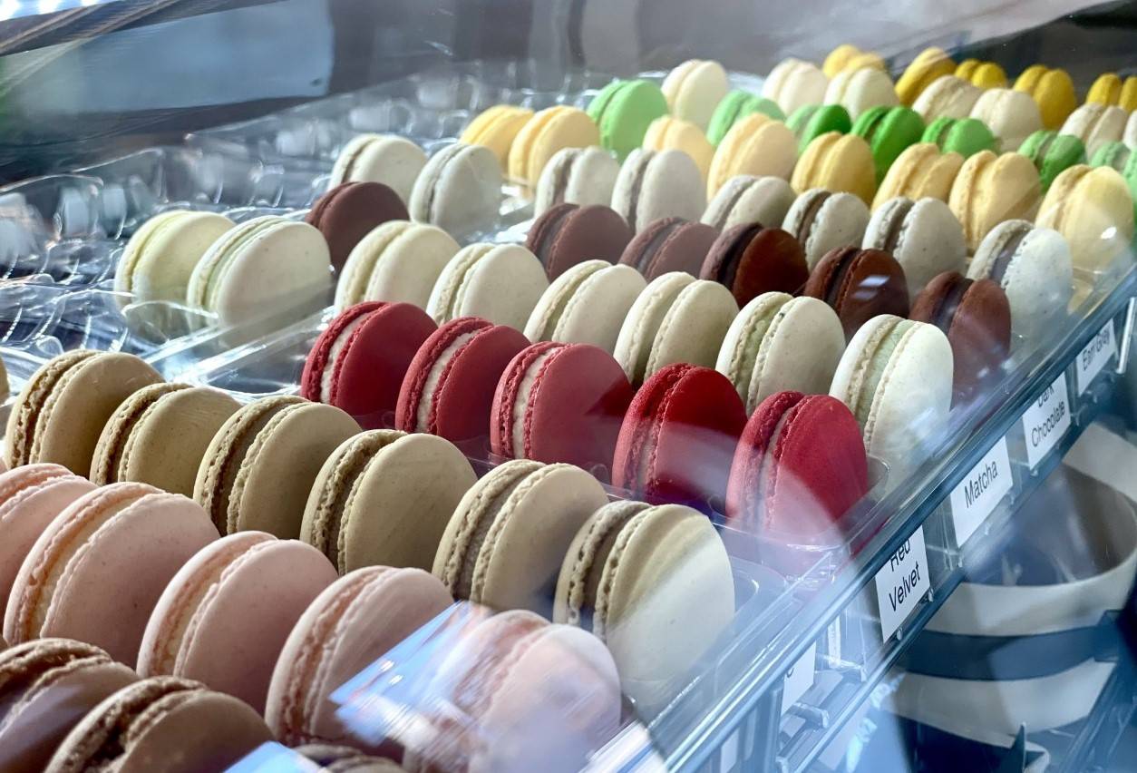 Mango Passion Fruit Macaron