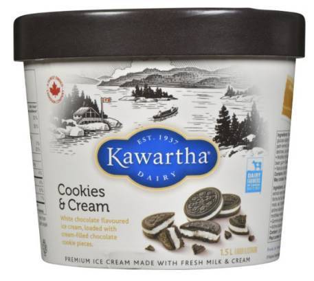 Ice Cream 8oz Cookies & Cream