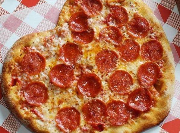 Heart Shaped Pizza