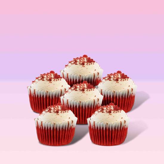 Red Velvet Cupcake Box