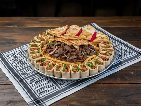 Lamb & Beef Shawarma Platter