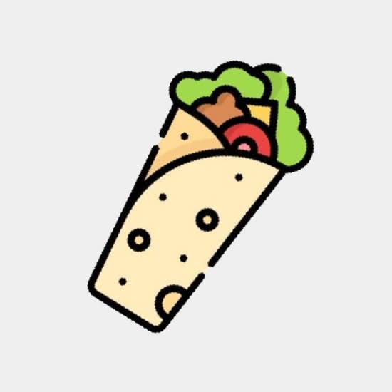 Souvlaki pita au poulet / Chicken Pita Souvlaki