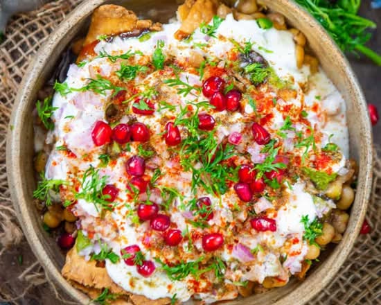 Dahi Samosa Chat