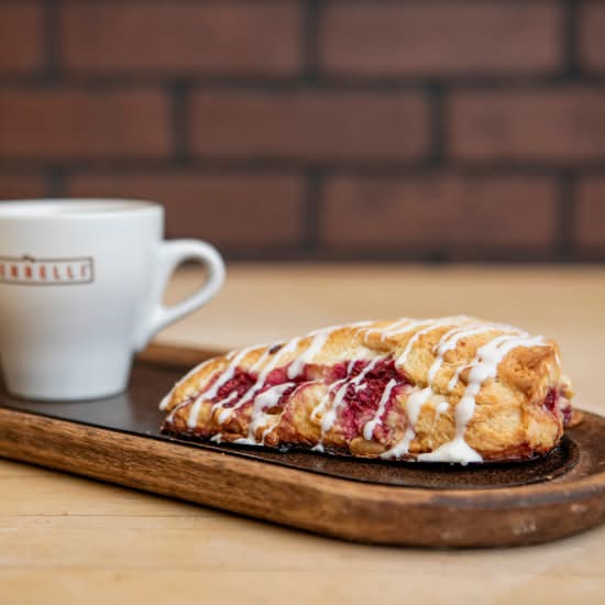 White Chocolate Raspberry Scone