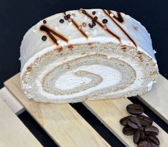 Mocha Roll cake