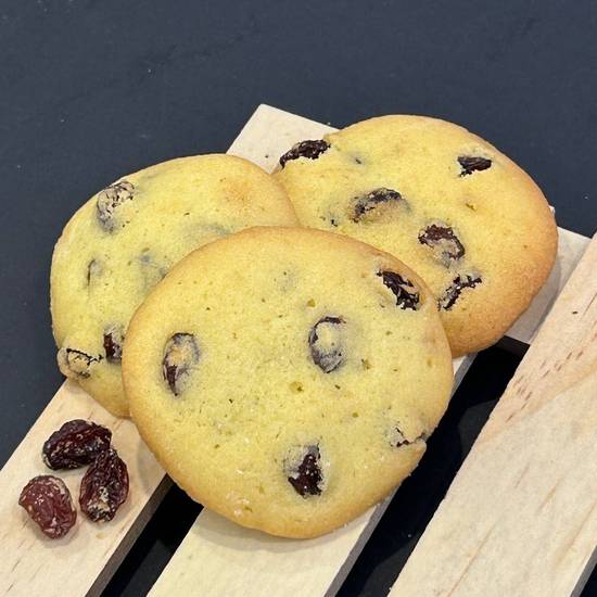 Saffron Raisin Cookie- 3 pcs