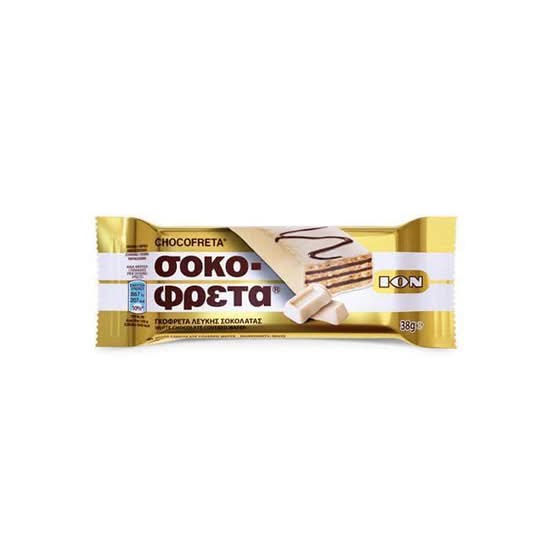 Ion Sokofreta Wafer White Chocolate 38 Grm