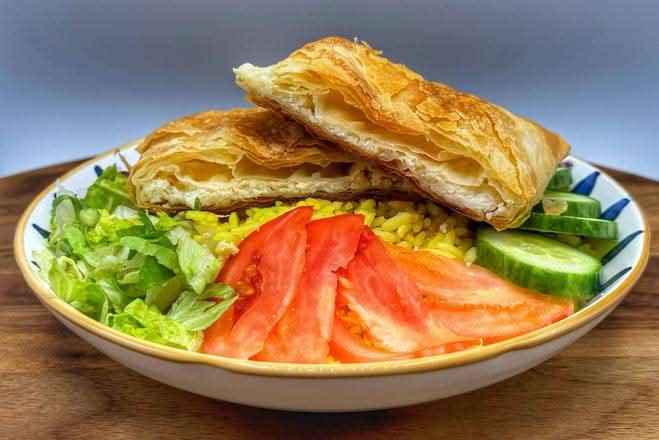 Tyropita (Feta Cheese Phyllo Pastry)