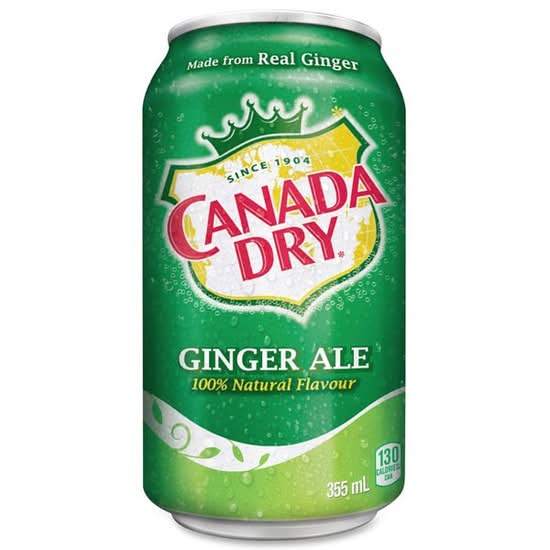 Ginger Ale Can