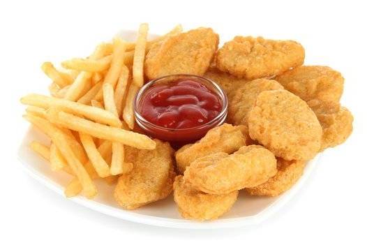 Chicken Nuggets & French Fries