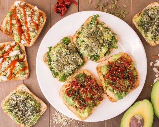 Hummus Avocado Toast