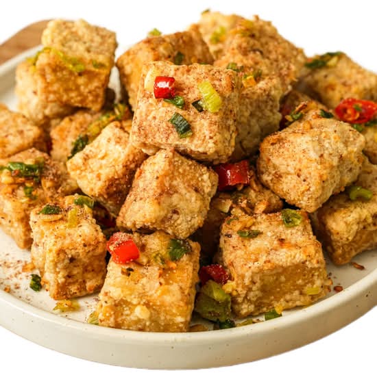 Salt and Pepper Deep-Fried Tofu