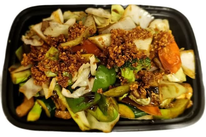 Stir Fried Assorted Vegetables with Garlic Sauce