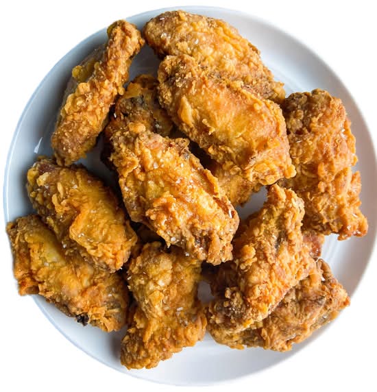 Deep-Fried Chicken Wings (10 pcs)
