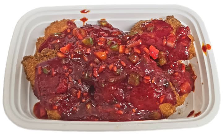 Cod Fish Fillet in Tomato and Chili Garlic Sauce
