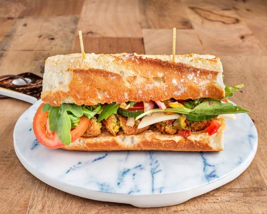 Mediterranean Falafel Sandwich
