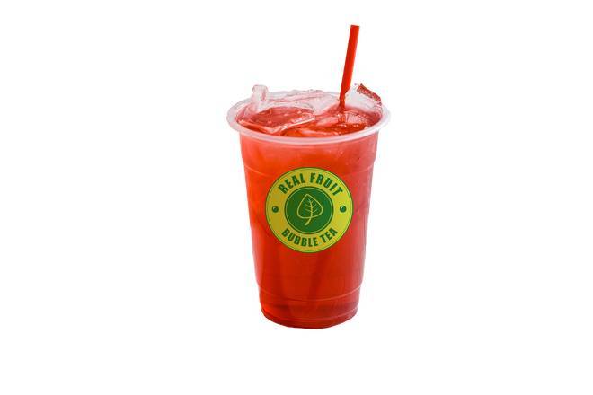 Large Cold Pomegranate Green Tea / Grand Thé Vert À La Grenade