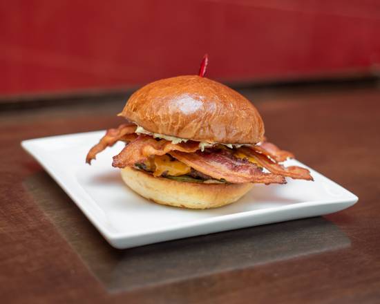 You're Bacon Me Crazy Burger