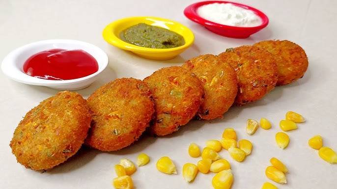 Corn Tikki(6pieces)