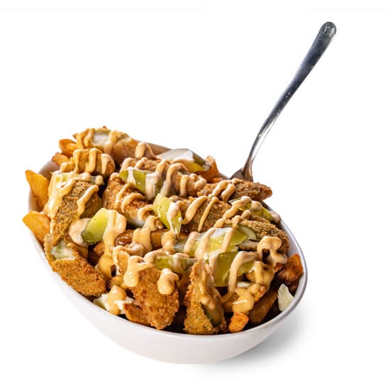 POUTINE CORNICHON-MOYENNE / POUTINE PICKLE-MEDIUM