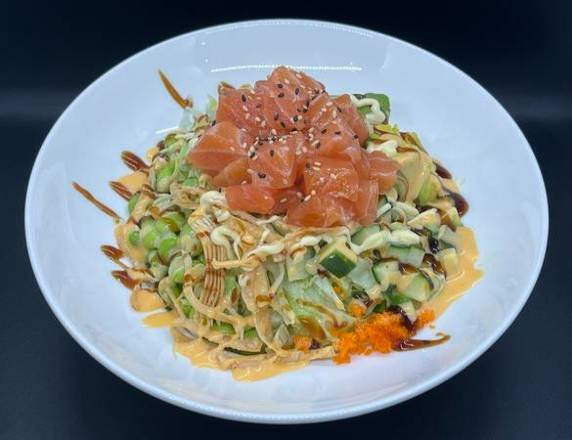 U113. Salmon(poke bowl)