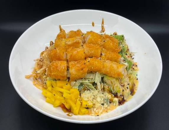 U118.Tempura shrimps(poke bowl)