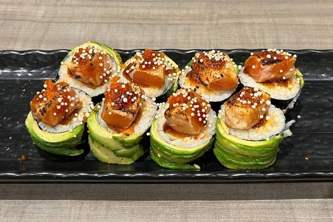 U079.Salmon teriyaki(maki)