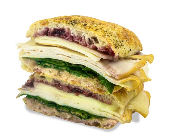 Turkey Cranberry Focaccia
