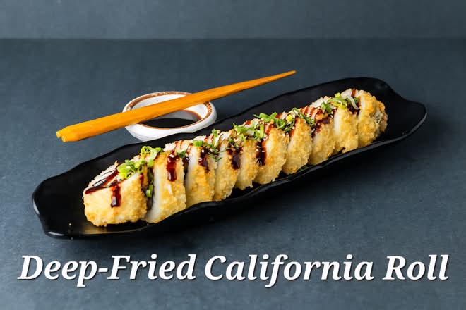 Deep Fried California Roll