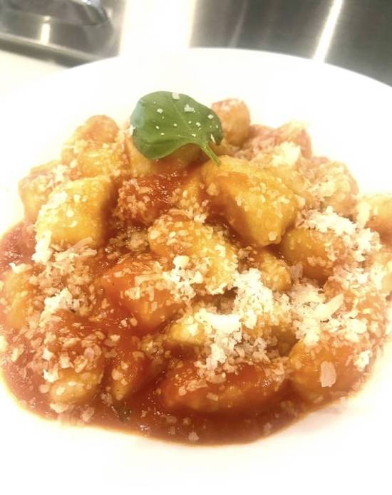 Gnocchi with tomato sauce