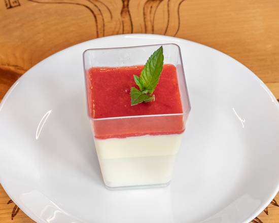 Strawberry Panna cotta