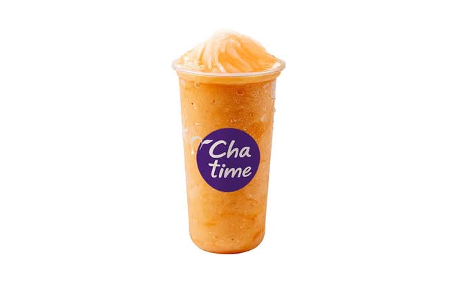 Mango Strawberry Tea Slush