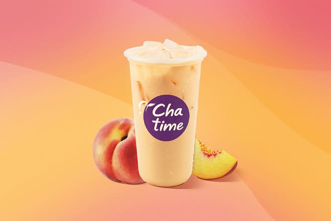 Peach Jasmine Milk Tea