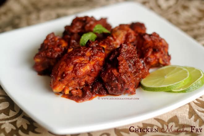 Andhra Chicken Fry Starter