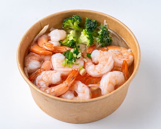 Soupe du Nouilles aux crevettes
